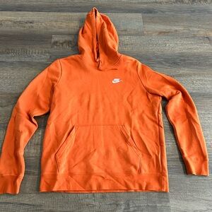 Women’s orange Nike hoodie